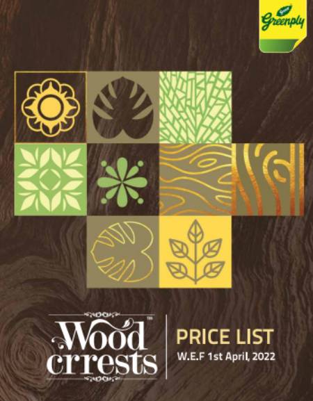 Wood Crrests Price List