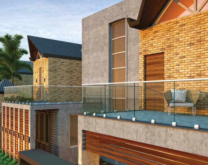 Glass S-Grip Railing
